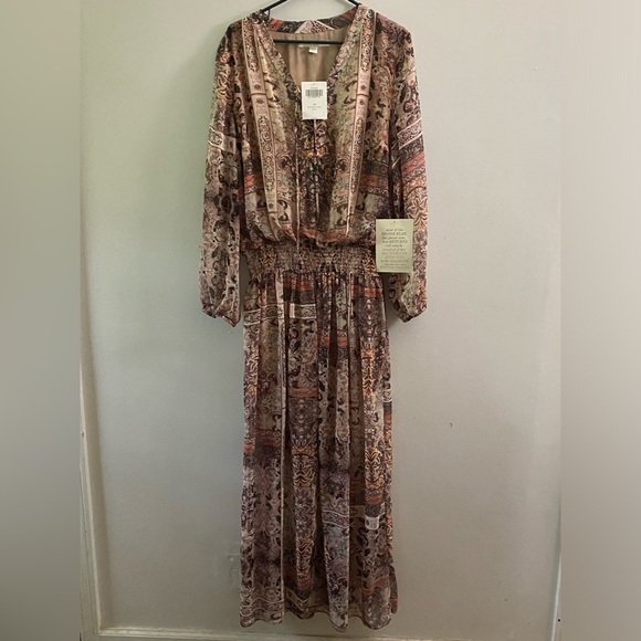 NWT Boston Proper bohemian dress size 16 - Picture 1 of 9
